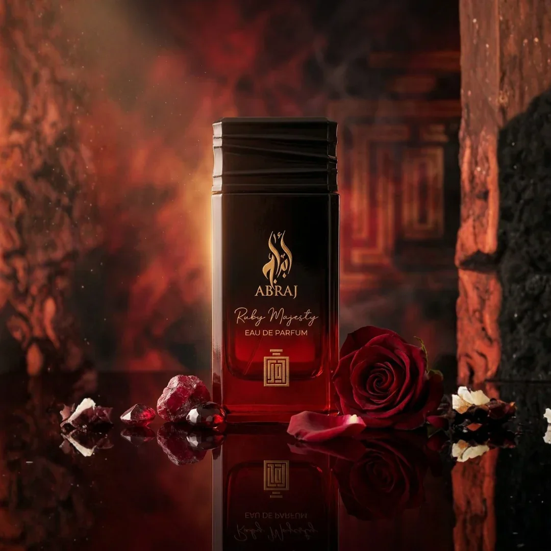 Abraj Ruby Majesty Eau De Parfum Spray 100ml (3.4 oz) By Aura Fragrances - Image 5