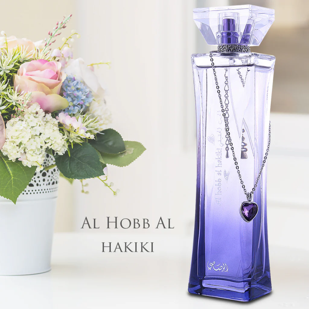 Al Hobb Al Hakiki for Women EDP - 100 ML (3.4 oz) by Rasasi - Image 5