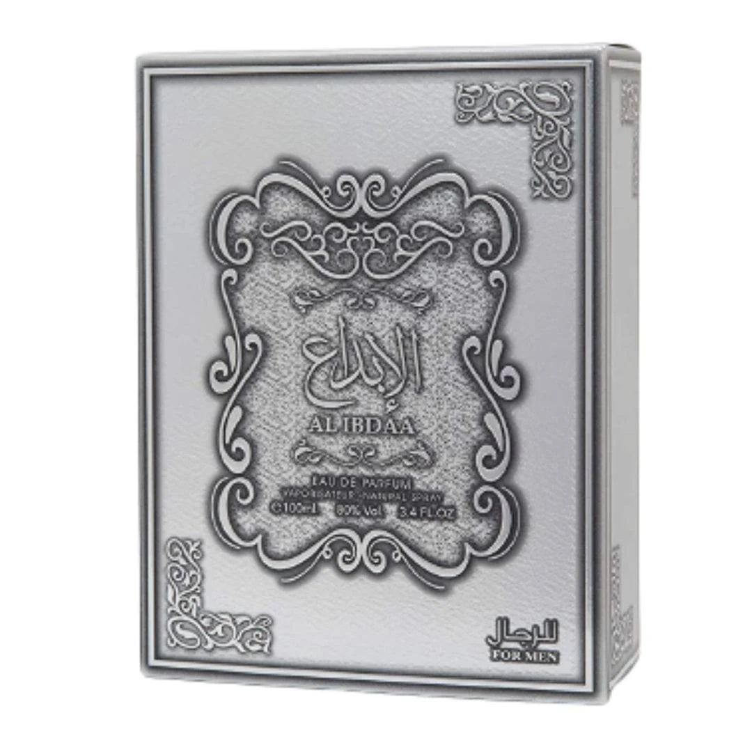 Al Ibdaa Silver EDP for Men - 100mL (3.4oz) by Ard Al Zaafaran - Image 3