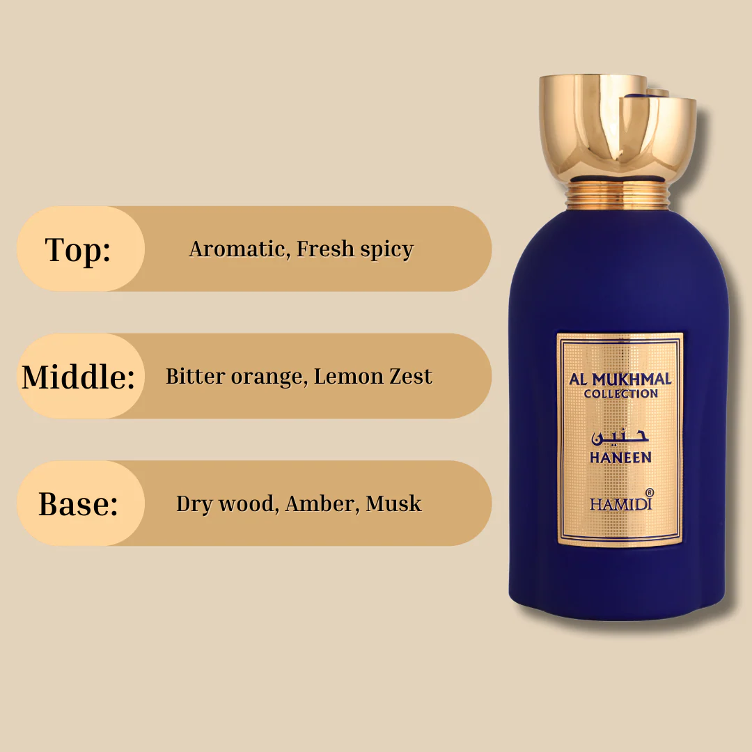 AL MUKHMAL - HANEEN EDP Spray 100ML (3.4 OZ) By Hamidi | Feel The Embrace Of Nostalgia With This Exotic Fragrance. - Image 5