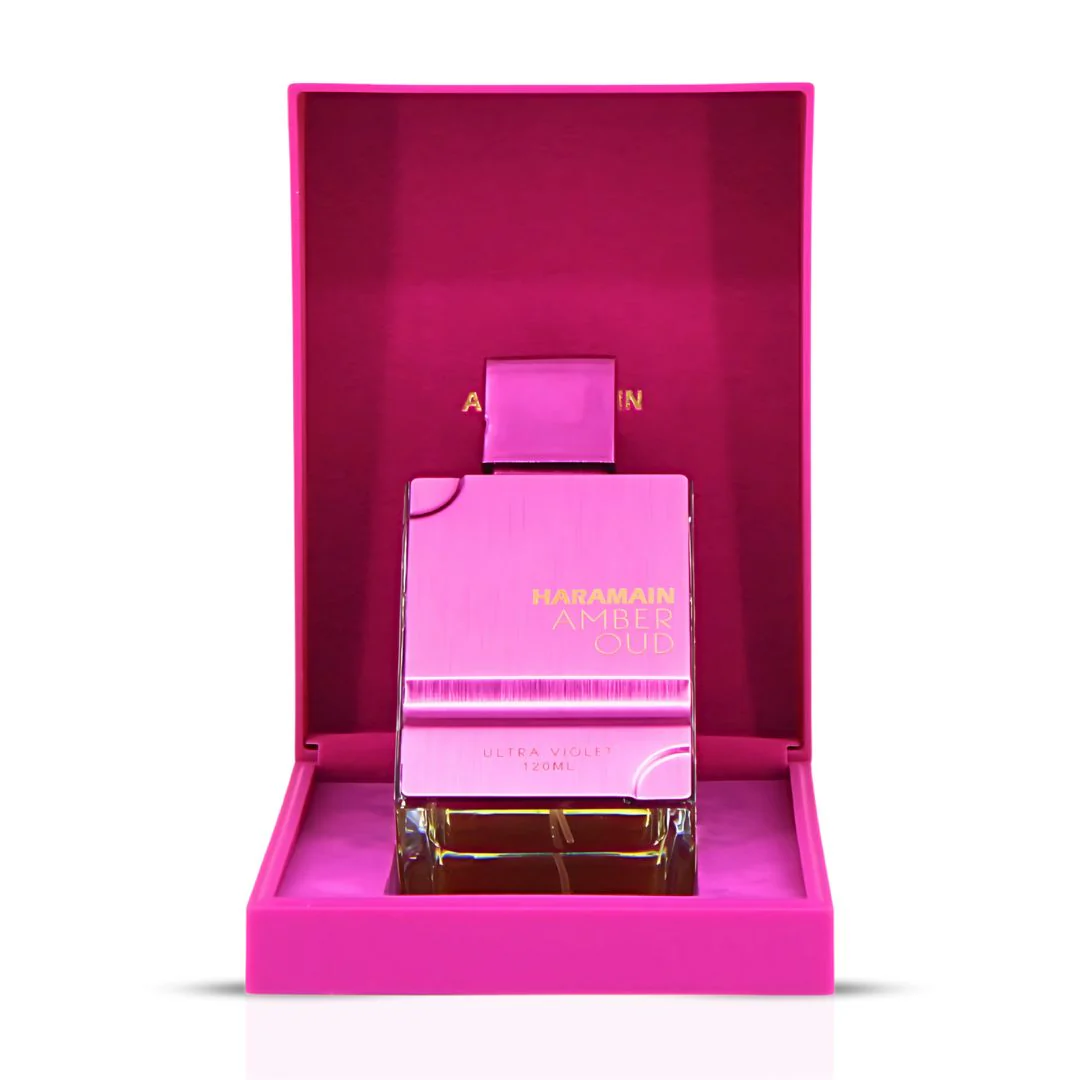 Amber Oud Ultra Violet Eau De Parfum Spray 120ML (4.0 OZ) By Al Haramain | A Mesmerizing Fusion Of Opulent Florals, Tantalizing Spice & Woody Warmth For An Alluring Finish. - Image 4