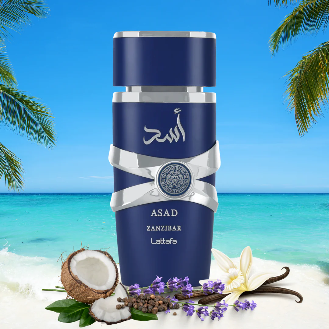 ASAD ZANZIBAR EDP Spray 100ML (3.4OZ) by Lattafa - Image 3