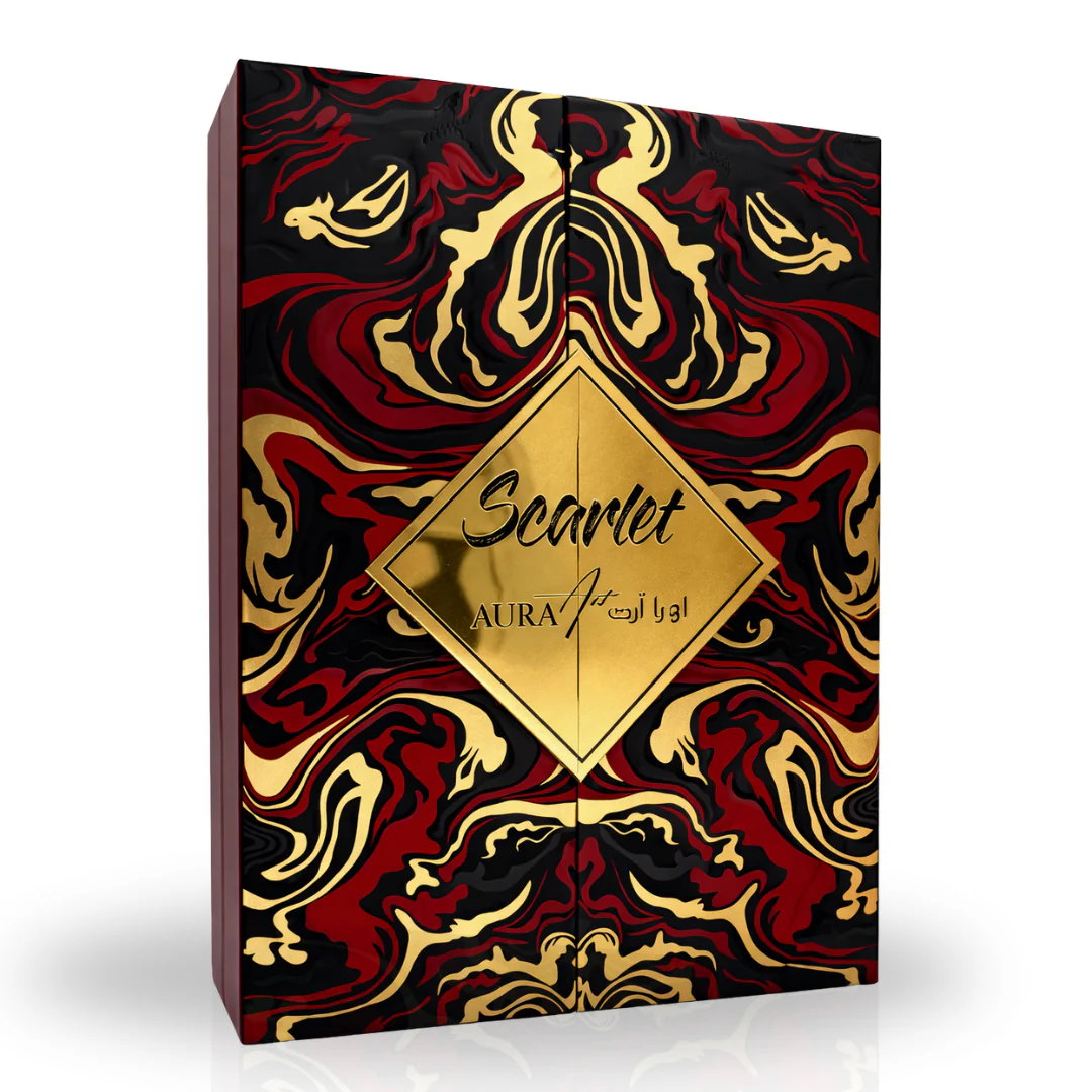 Aura Art Scarlet Eau De Parfum Spray 100ml (3.4 oz) By Aura Fragrances - Image 3