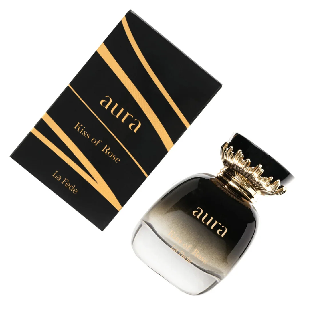 AURA KISS OF ROSE EDP - 100ML (3.4oZ) LA FEDE BY KHADLAJ - Image 3