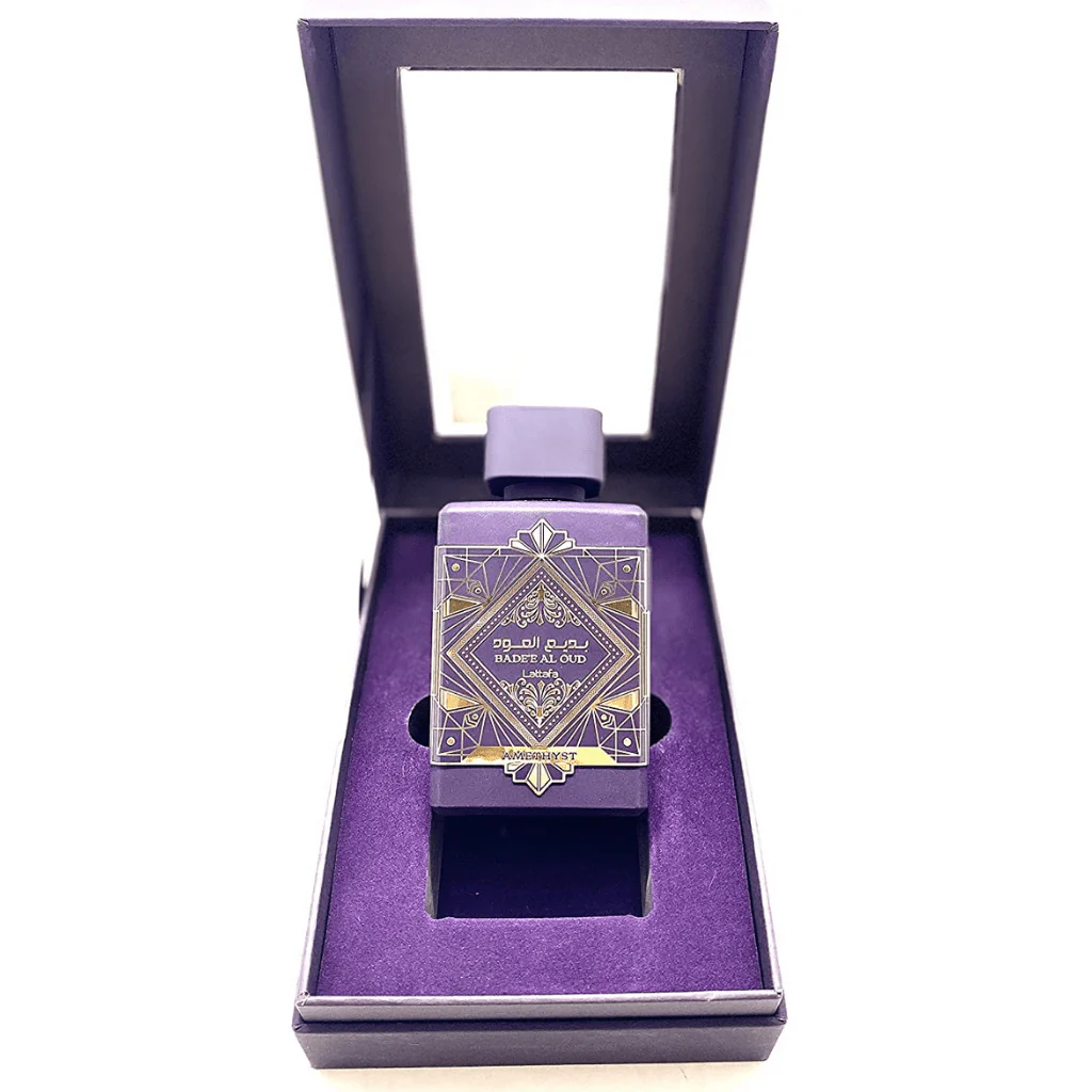Badee Al Oud Amethyst EDP Spray - 100ML(3.4 oz) by Lattafa - Image 6