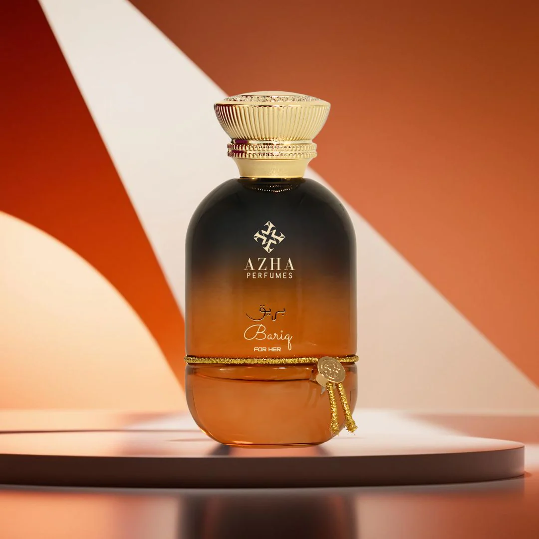 Bariq For Her Eau De Parfum Spray 100ML (3.4 OZ) by Azha | A Playful Fusion of Tangerine & Cake, Wrapped in Jasmine & Caramel Warmth. - Image 6