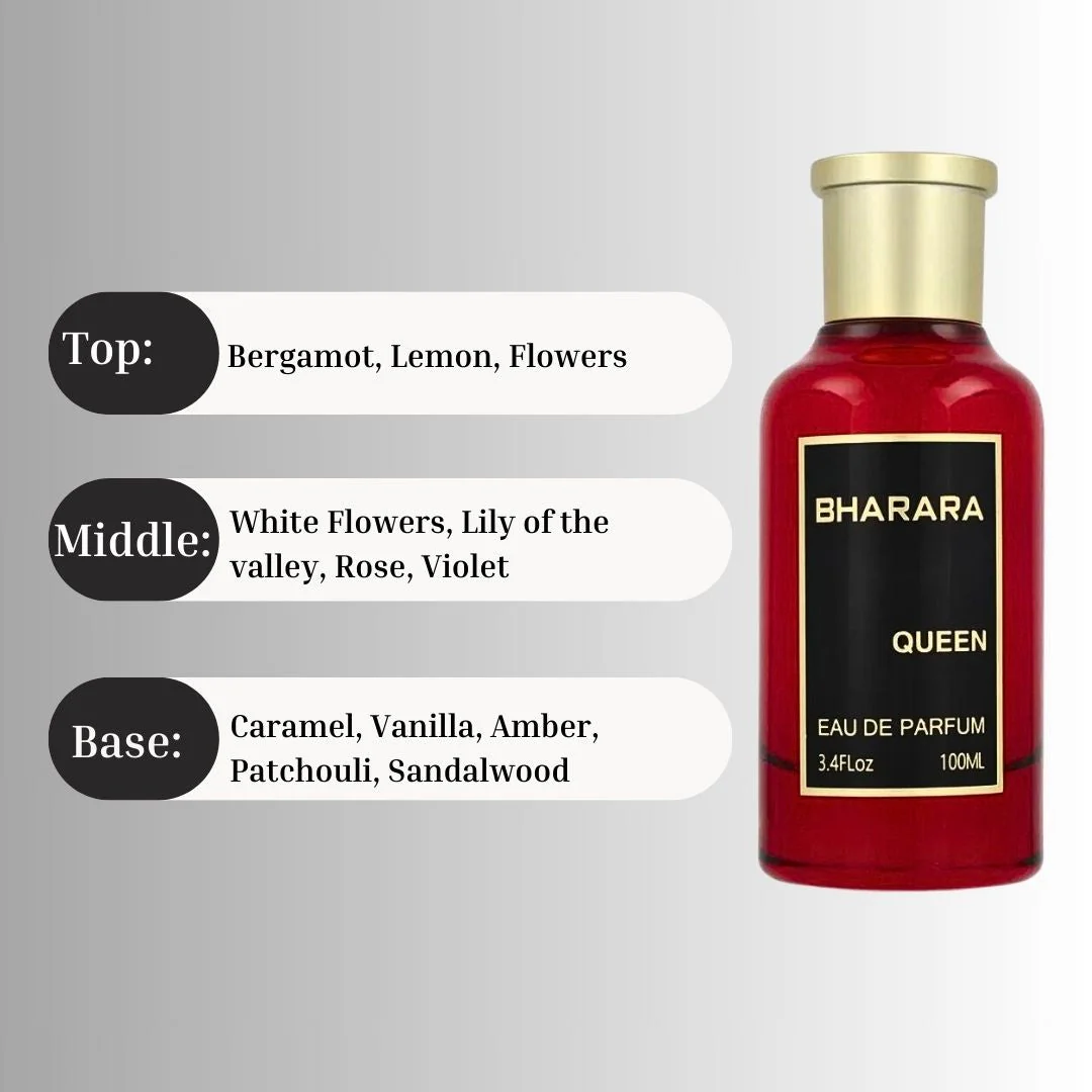 Bharara Queen EDP Spray 100ML (3.4 OZ) by BHARARA | Long Lasting, Floral, Timeless, Feminine Fragrances. - Image 5