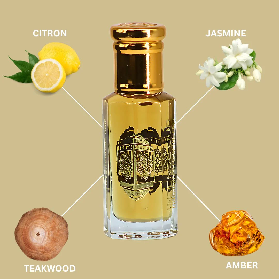 Chances Perfume Oil 12ML (0.40 OZ) With Black Gift Box By Intense Oud | Crisp Citron & Jasmine With a Woody Base. - Image 6