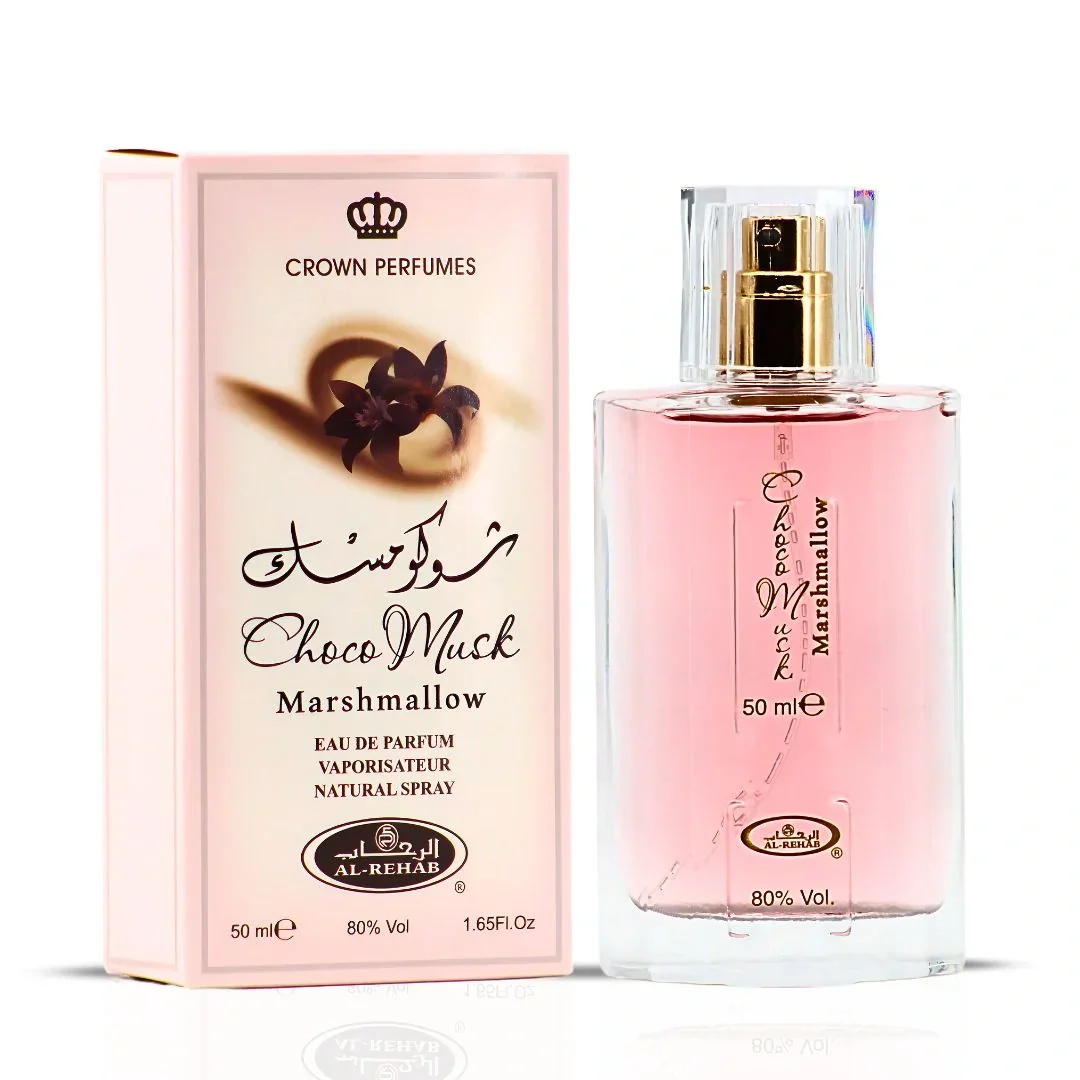 Choco Musk Marshmallow Eau De Parfum Spray 50ML (1.65 OZ) by Al Rehab