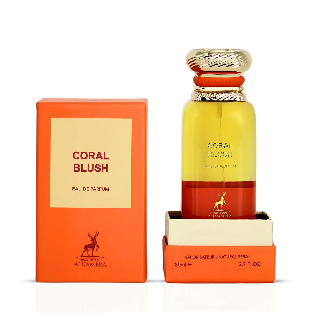 Coral Blush Eau de Parfum Spray 80ml (2.7 oz) by Maison Alhambra - Image 4