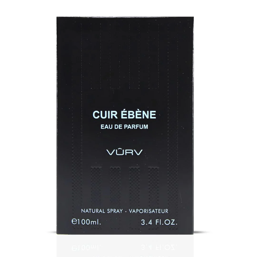 Cuir Ebene Eau De Parfum Spray 100ML (3.4 OZ) by Vurv | A Bold Blend of Sweet Raspberry, Rich Saffron, and Leathery Warmth. - Image 3