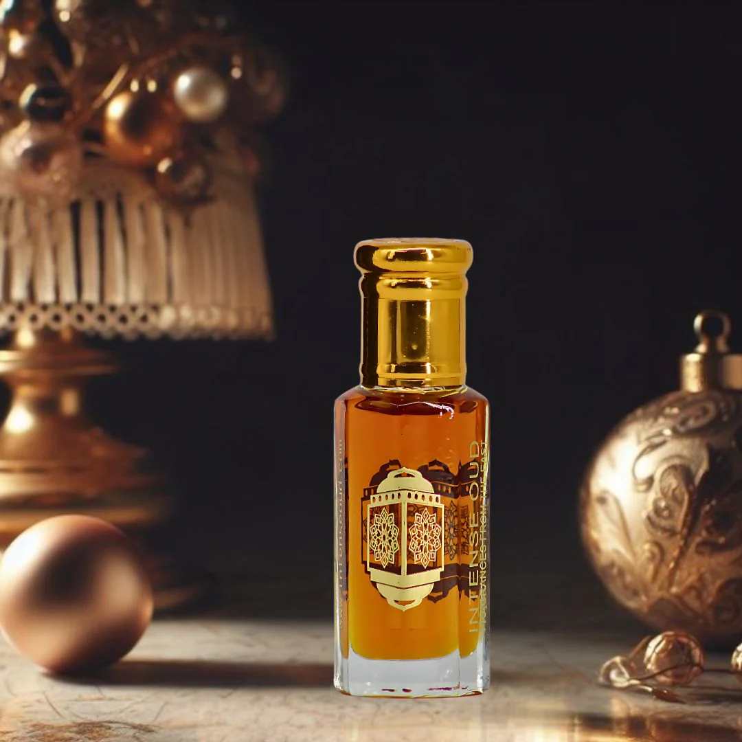 Dark Oud Ispahan Perfume Oil 12ML (0.40 OZ) With Black Gift Box By Intense Oud | A Bold Fusion Of Rose, Saffron & Oud For A Smoky, Opulent Scent. - Image 8