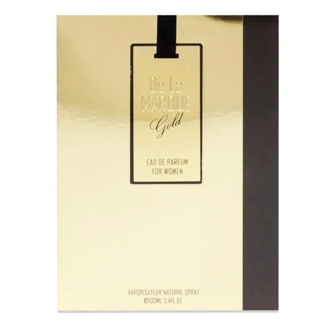 De La Marque Gold EDP for Women- 100mL (3.4 oz) by Armaf - Image 2