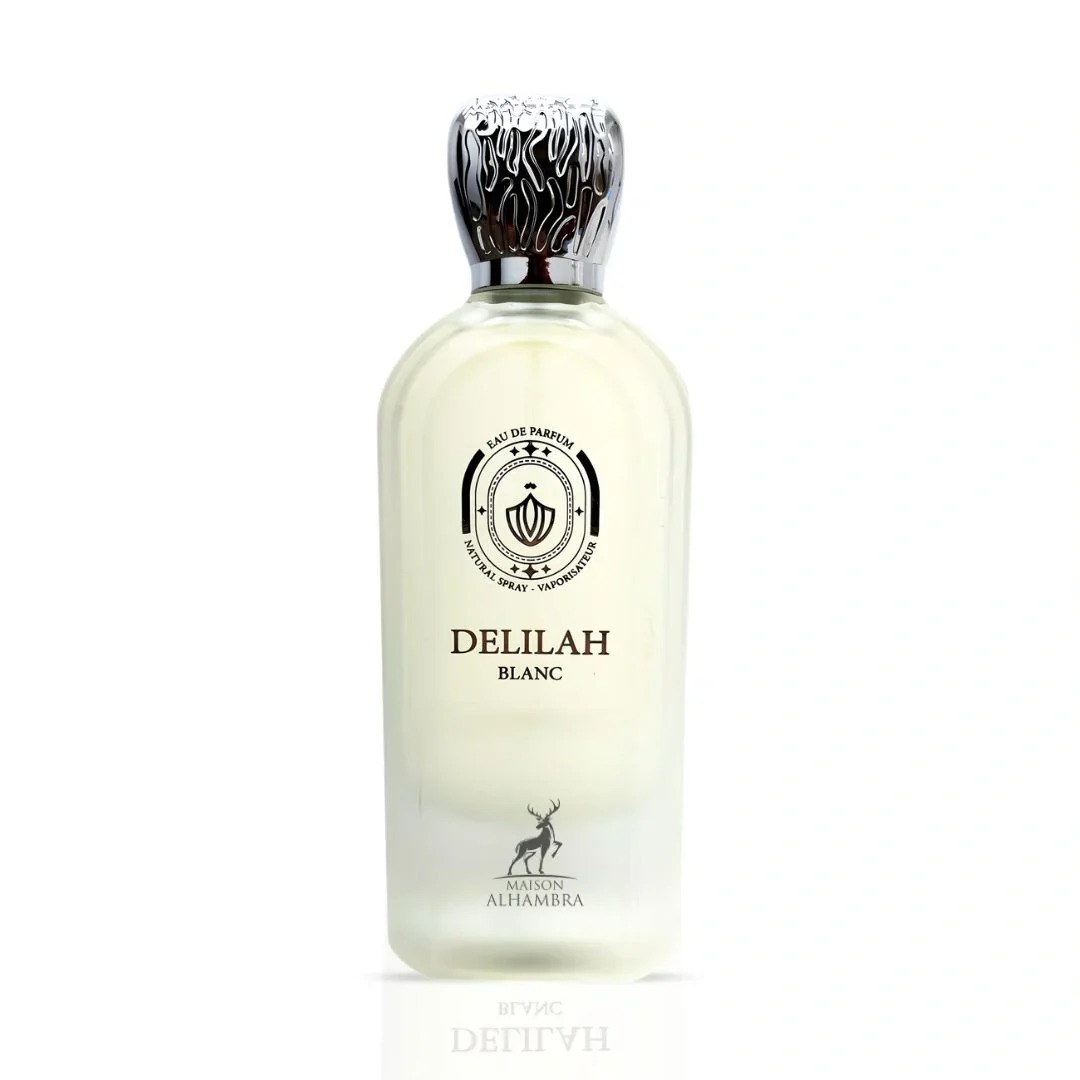 Delilah Blanc Eau de Parfum Spray 100ml (3.4 oz) by Maison Alhambra - Image 3