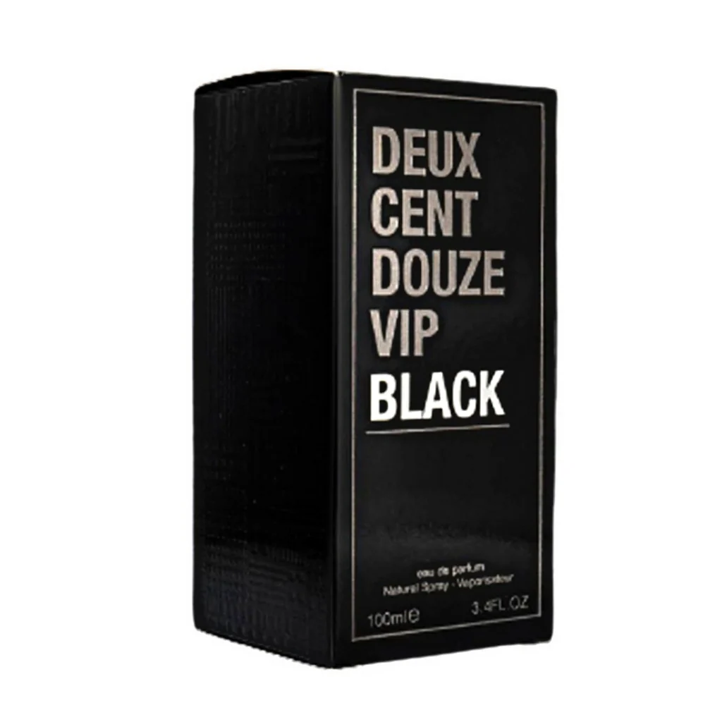 Deux Cent Douze Vip Black EDP - 100ML (3.4oz) by Fragrance World - Image 3
