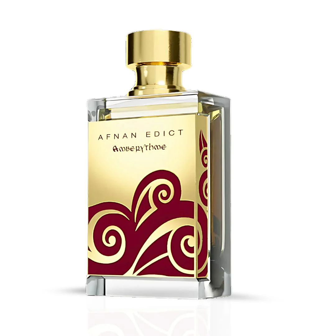 Edict Amberythme Eau De Parfum Spray 80ML (2.7 OZ) By Afnan | A Luxurious Blend Of Amber, Saffron & Sandalwood, Offering A Warm, Spicy & Floral Richness. - Image 5