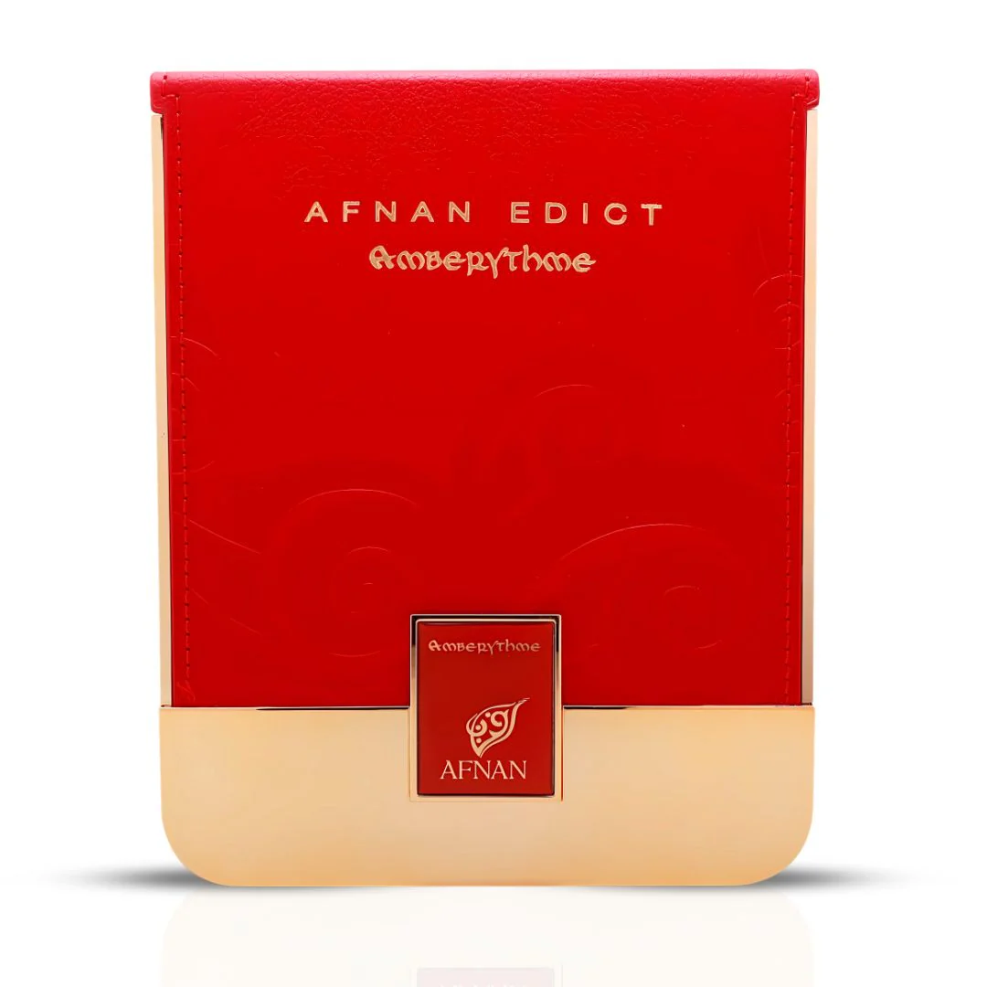 Edict Amberythme Eau De Parfum Spray 80ML (2.7 OZ) By Afnan | A Luxurious Blend Of Amber, Saffron & Sandalwood, Offering A Warm, Spicy & Floral Richness. - Image 6