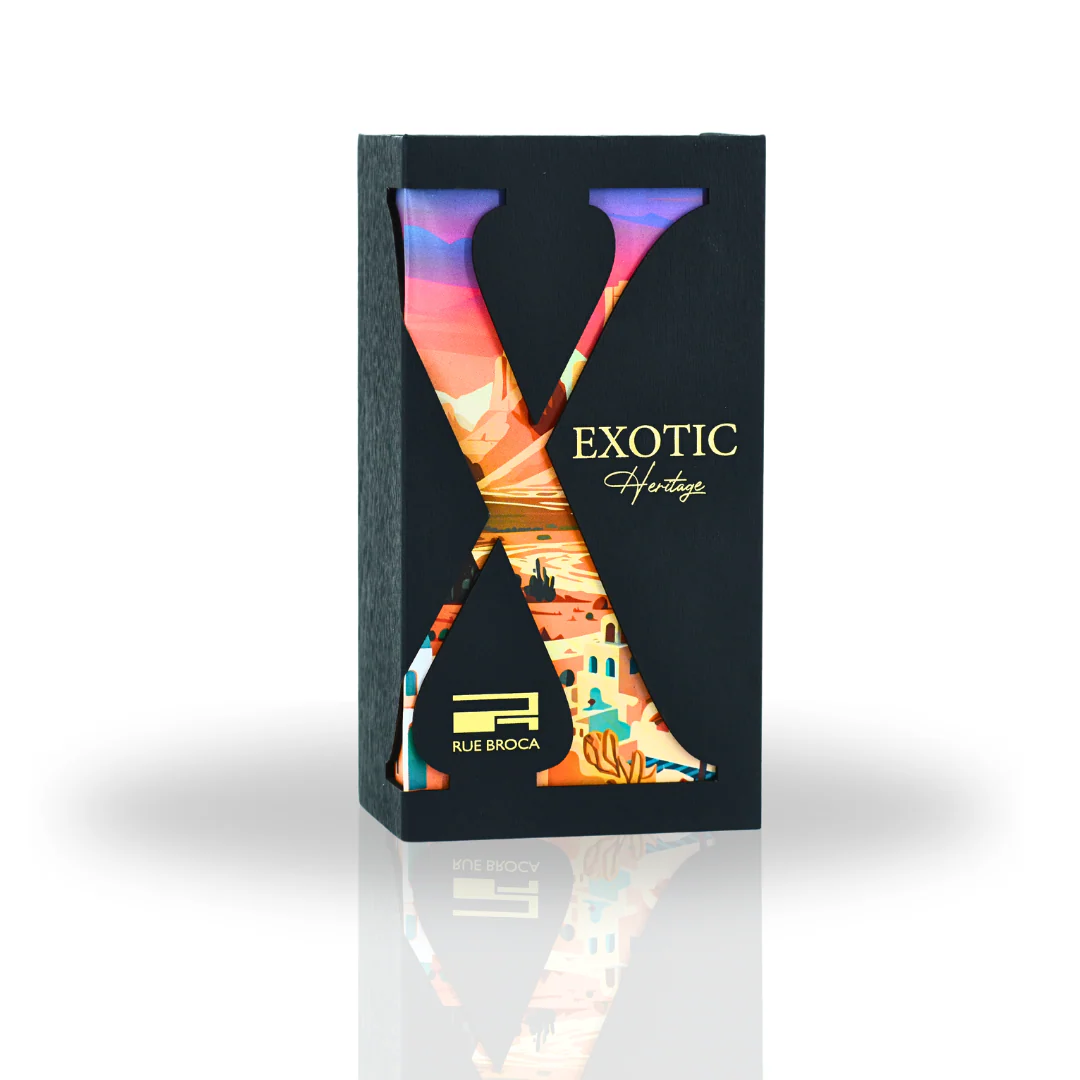 Exotic Heritage Pour Homme EDP Spray 100ML (3.4OZ) By RUE BROCA | Woody, Fruity, Aromatic Designer Perfumes. - Image 3