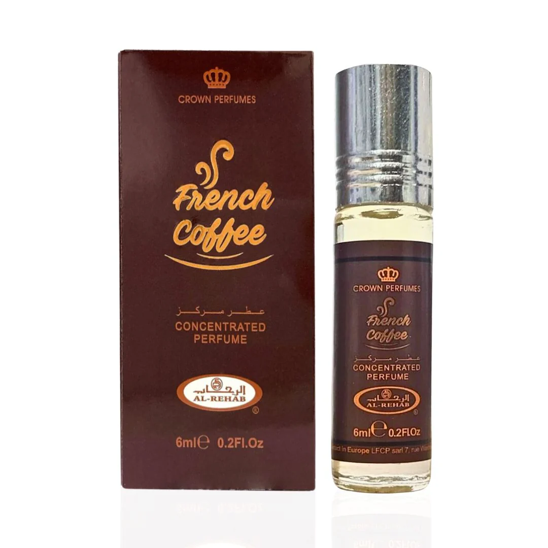French Coffee Perfume Oil 6ML (0.2OZ) By Al Rehab | Sweet, Creamy, Spicy, Gourmand. (BOX OF 6) - Image 3
