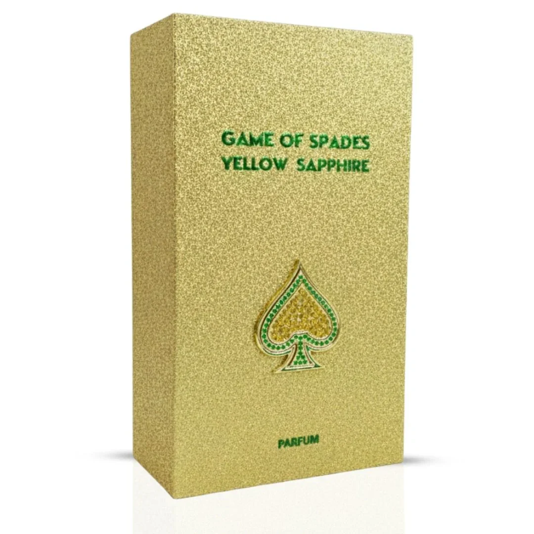 Game of Spades Yellow Sapphire Eau de Parfum Spray 90ml (3.0 oz) by Jo Milano Paris - Image 2