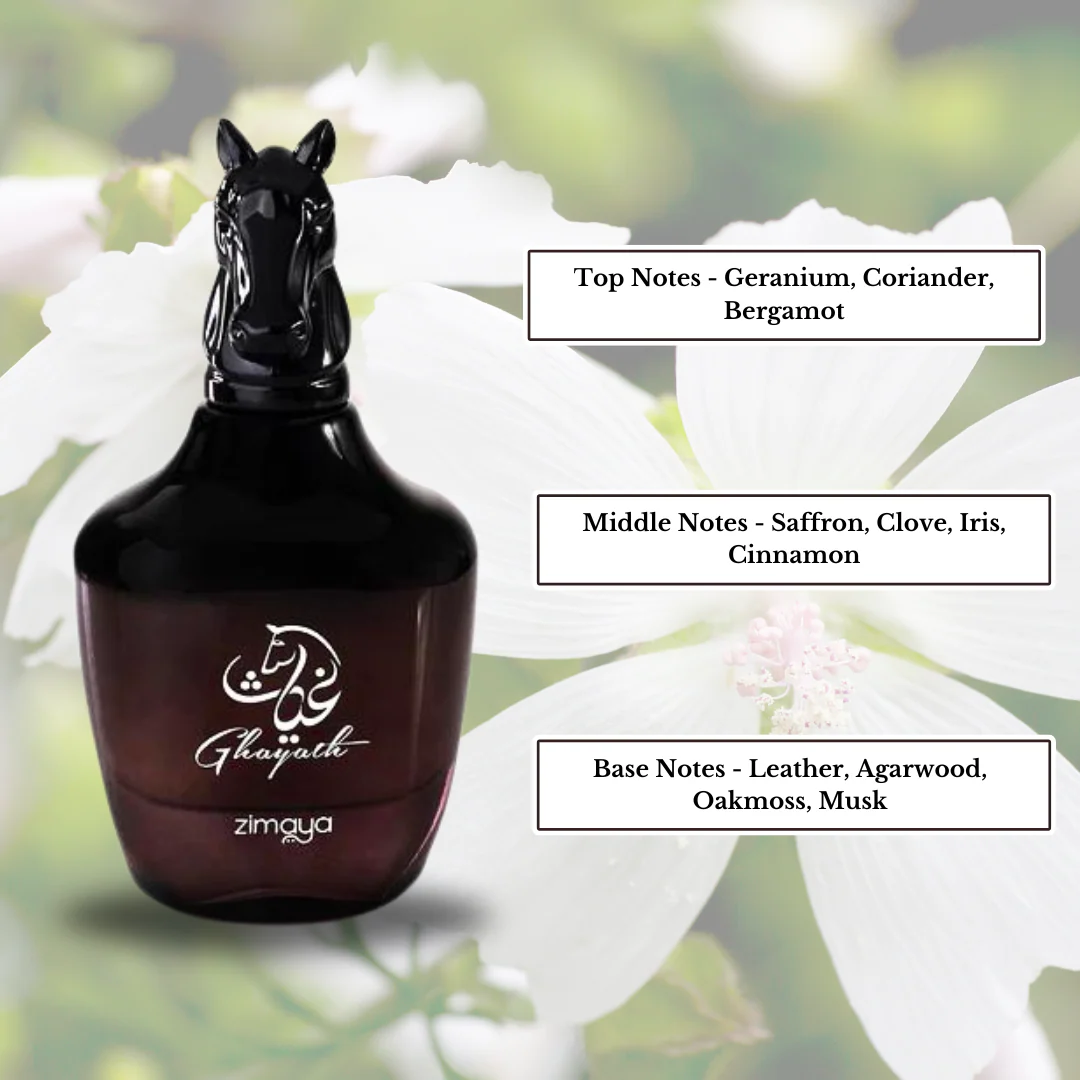 Ghayath EDP Spray 100ML (3.4OZ) by ZIMAYA | Long Lasting & Woody Fragrance For Men & Women. - Image 3