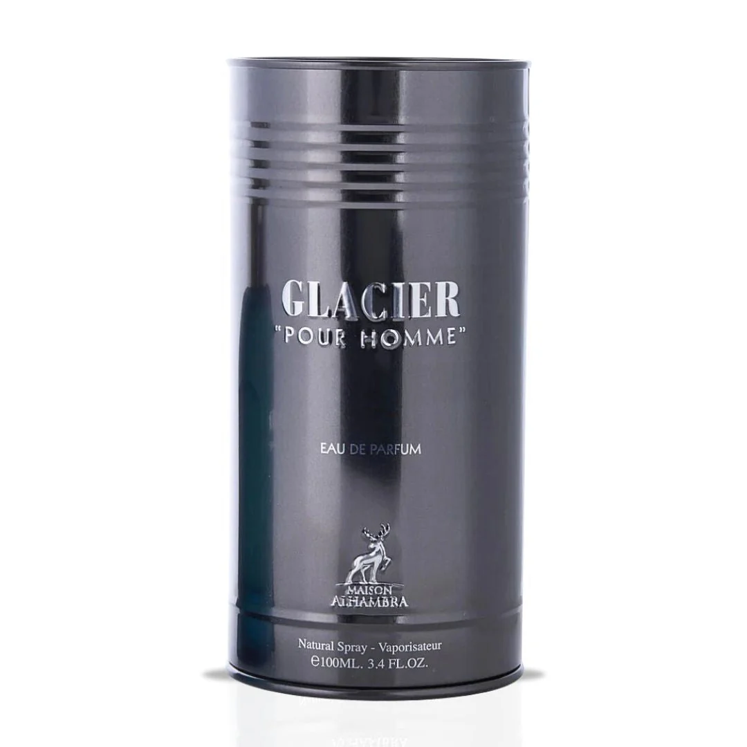 Glacier Pour Homme Eau De Parfum Spray 100ML (3.4 OZ) By Maison Alhambra | Long Lasting, Fresh, Spicy, Luxurious Fragrance. - Image 3
