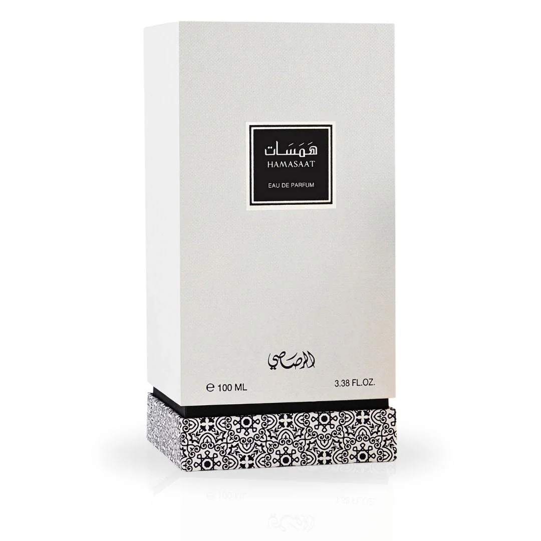 Hamasaat EDP Spray 100ML (3.38 OZ) by Rasasi | Long Lasting, Refreshing, Woody, Musky, Luxurious Unisex Scent. - Image 2