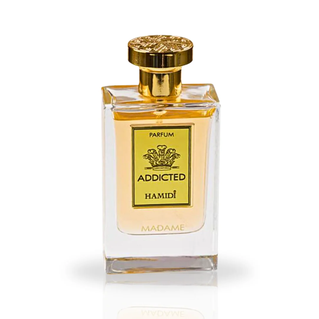 HAMIDI ADDICTED MADAME EDP Spray 120ML (4 OZ) By Hamidi | Indulge In The Delicate Sweetness Of This Floral Fragrance. - Image 3