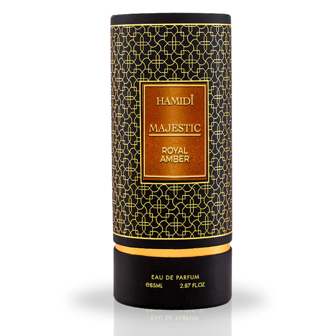 MAJESTIC ROYAL AMBER EDP Spray 85ML (2.8 OZ) By Hamidi | Indulge In The Luxurious Aura Of Allure & Elegance. - Image 3
