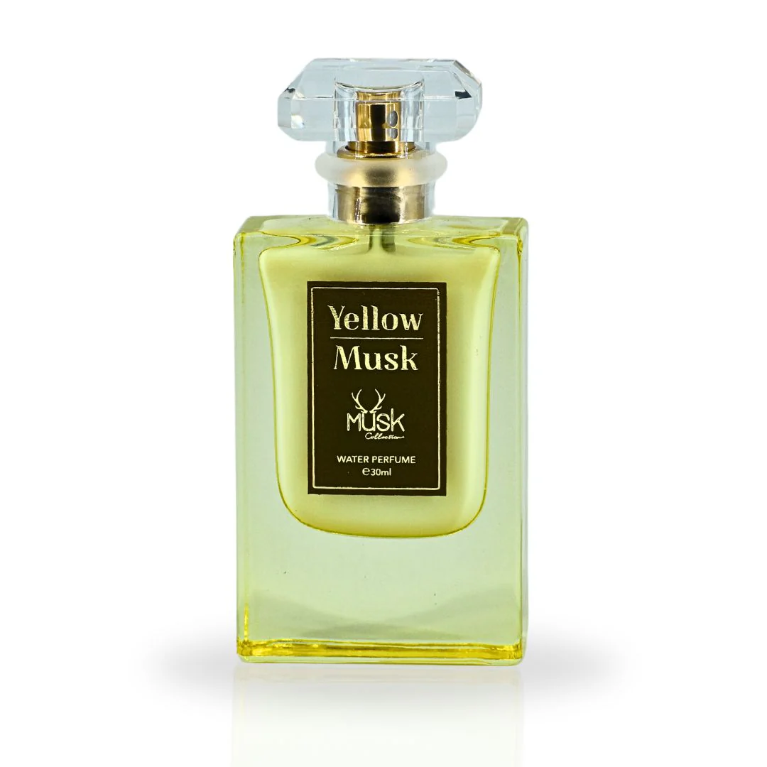 YELLOW MUSK WATER PERFUME 30ML (1.01 OZ) By Hamidi | Indulge In The Vibrant & Refreshing Aroma. - Image 2