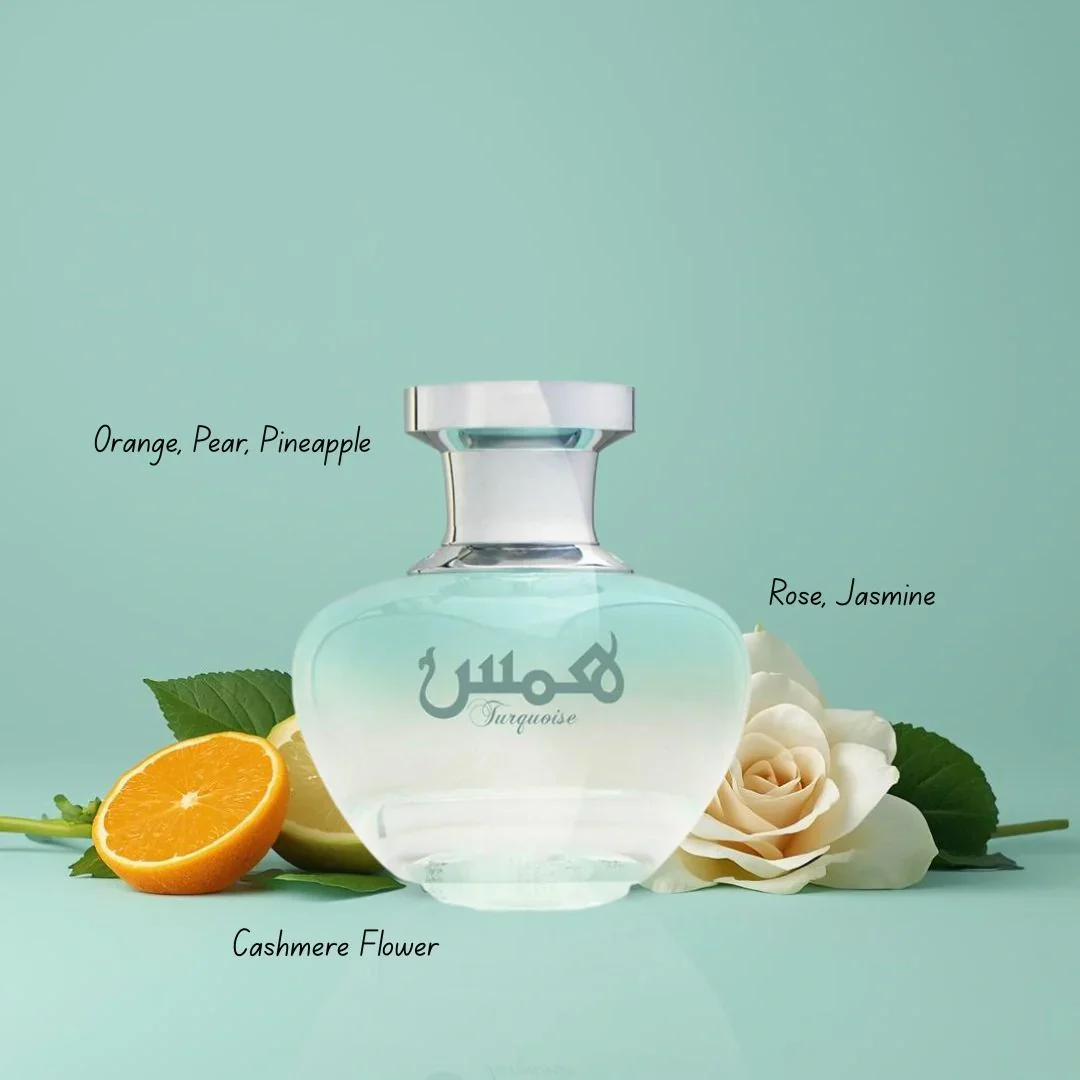 Hams Turquoise Eau de Parfum Spray 100ml (3.4 oz) by Oud Elite - Image 4