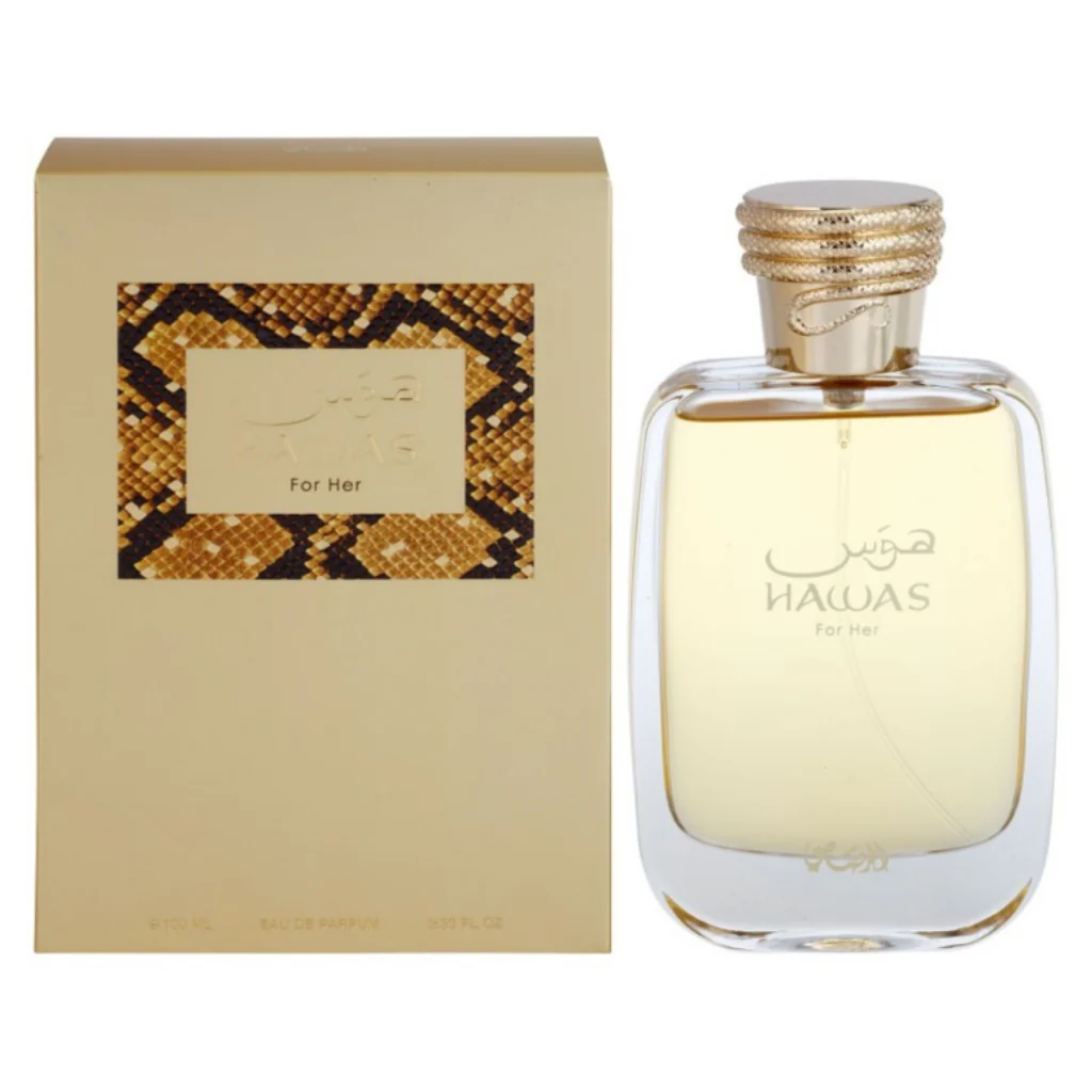 Hawas for Women EDP - 100 ML (3.4 oz) by Rasasi - Image 2