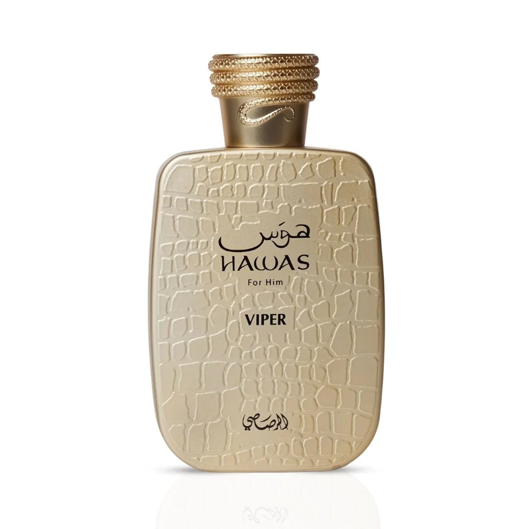 Hawas Viper Eau de Parfum Spray 100ml (3.4 oz) by Rasasi - Image 3