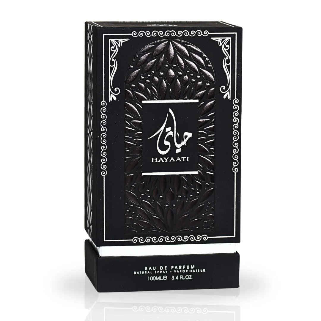 Hayaati For Men EDP Spray 100ML (3.4 OZ) By Ard Al Zaafaran - Image 4