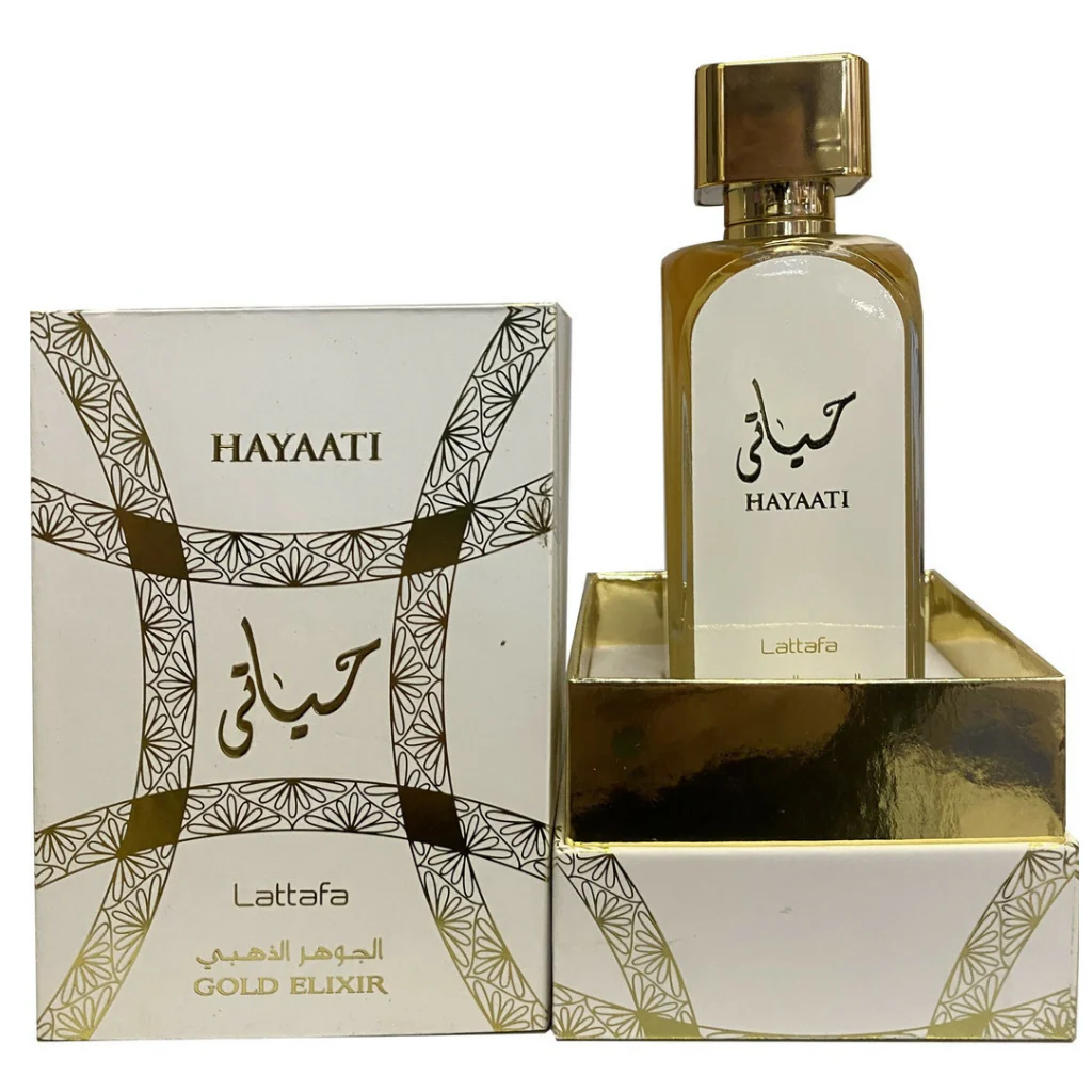 Hayaati Gold Elixir for Women EDP - 100ML (3.4 oz) by Lattafa - Image 3
