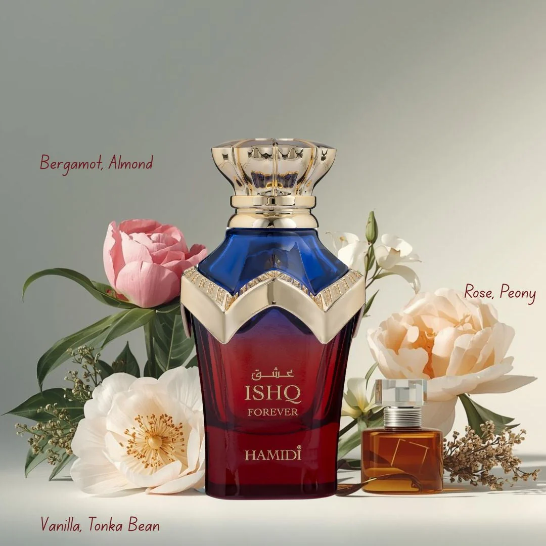 Ishq Forever Eau de Parfum Spray 100ml (3.4 oz) by Hamidi - Image 5