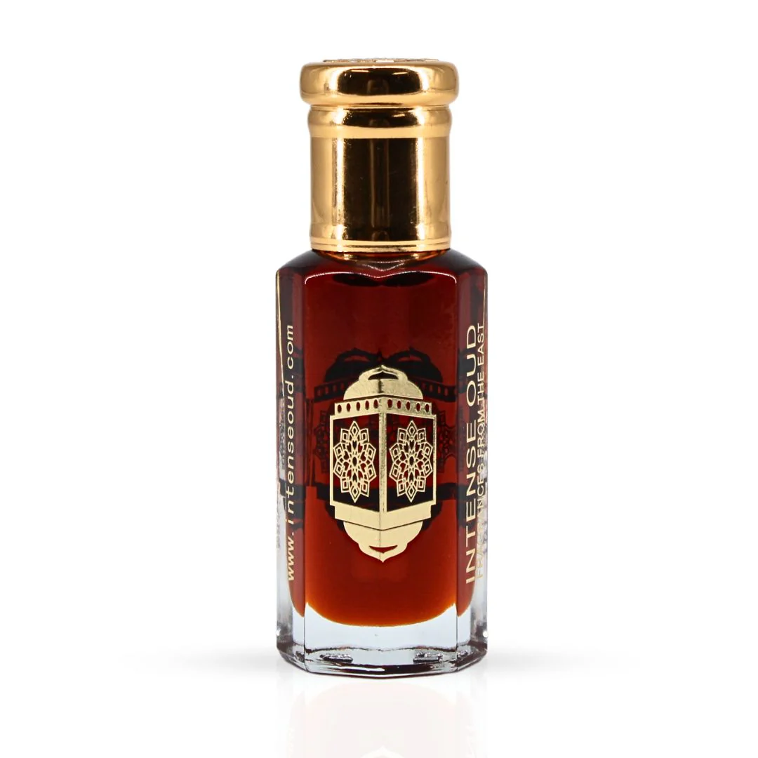 Mukhallat Al Zafran Perfume Oil 12ML (0.40 OZ) With Black Gift Box By Intense Oud | Long Lasting, Exotic, Spicy, Sweet Scent. - Image 2