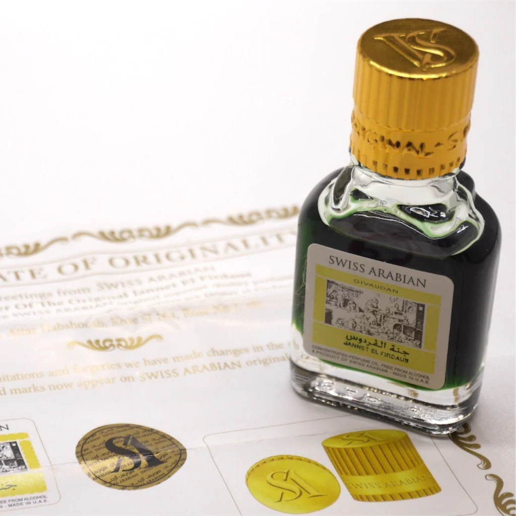 Jannet El Firdaus Red Perfume Oil - 9 ML (0.3 oz) by Swiss Arabian - Image 6