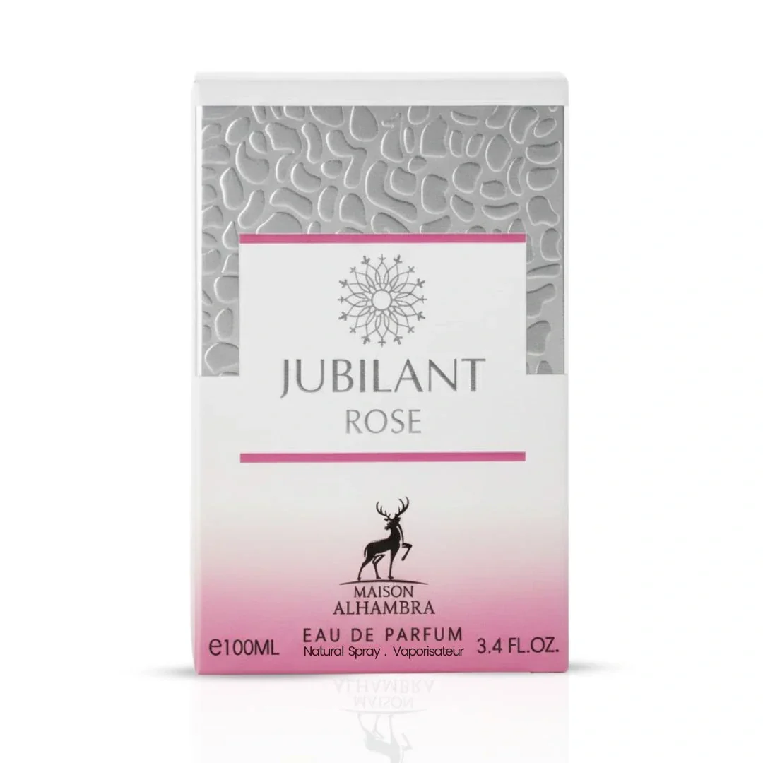 Jubilant Rose Eau de Parfum Spray 100ml (3.4 oz) by Maison Alhambra - Image 2