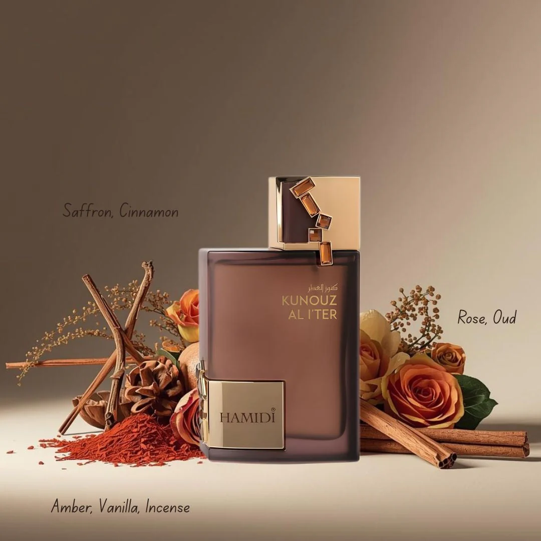 Kunouz Al Iter Eau de Parfum Spray 100ml (3.4 oz) by Hamidi - Image 5