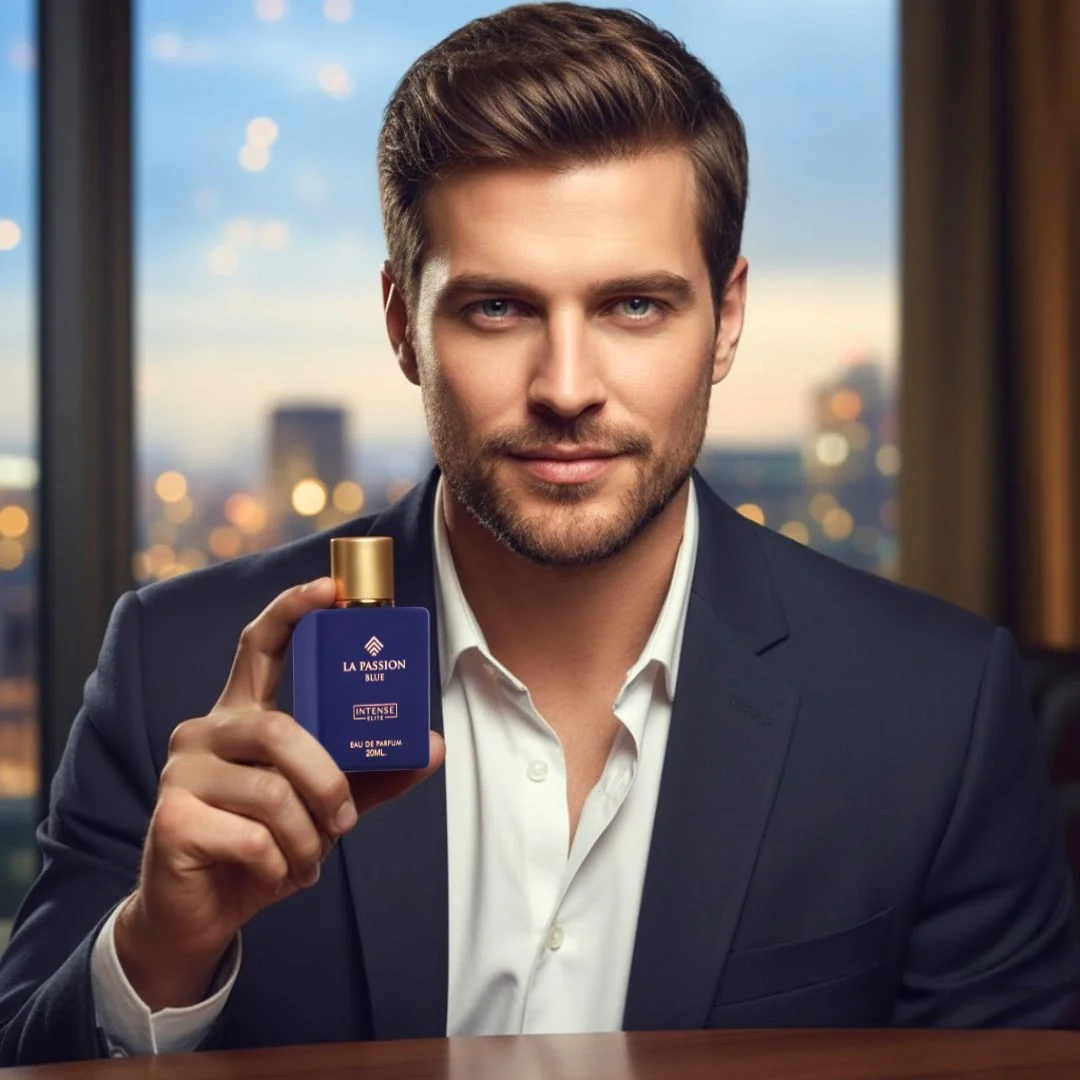 La Passion Blue Eau de Parfum Spray 20ml (0.6 oz) by Intense Elite - Image 6