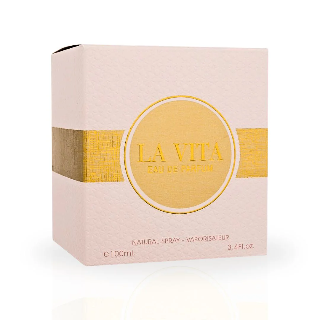 La Vita EDP Spray 100ML (3.4 OZ) by Maison Alhambra | Long Lasting, Fruity, Floral, Leathery, Luxurious Fragrance. - Image 3