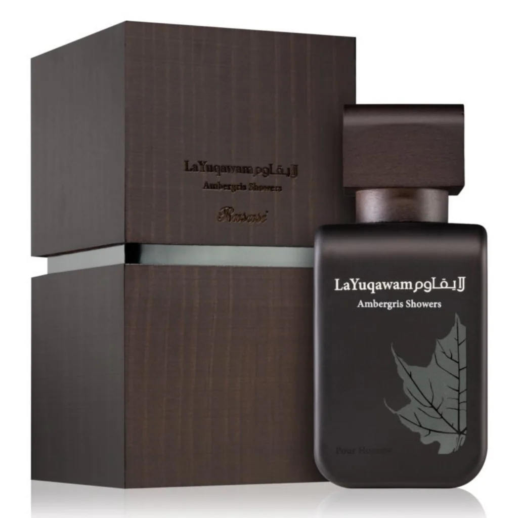 La Yuqawam Ambregris Shower for Men EDP - 75 ML (2.5 oz) by Rasasi - Image 3