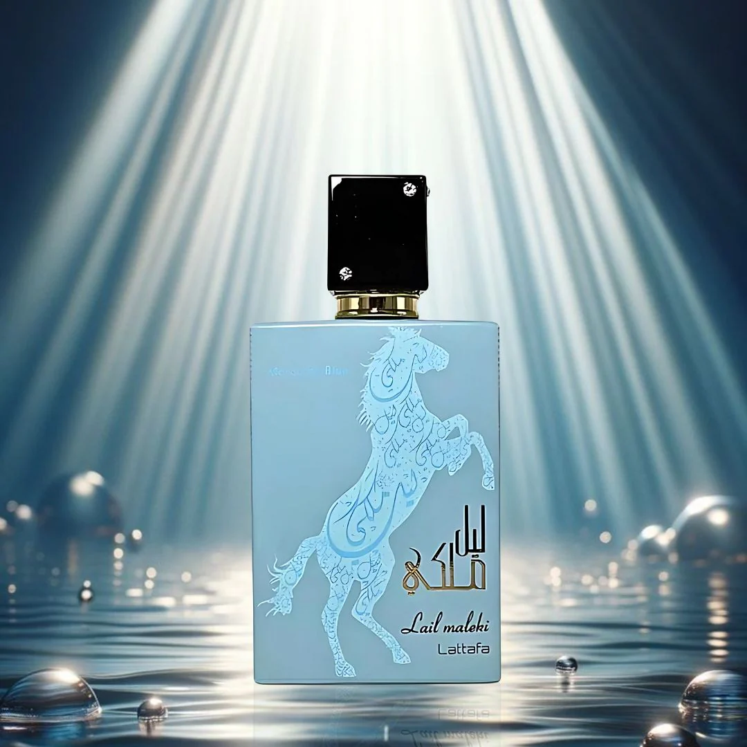 Lail Maleki Moroccan Blue EDP Spray 100ML (3.4 OZ) By Lattafa - Image 6
