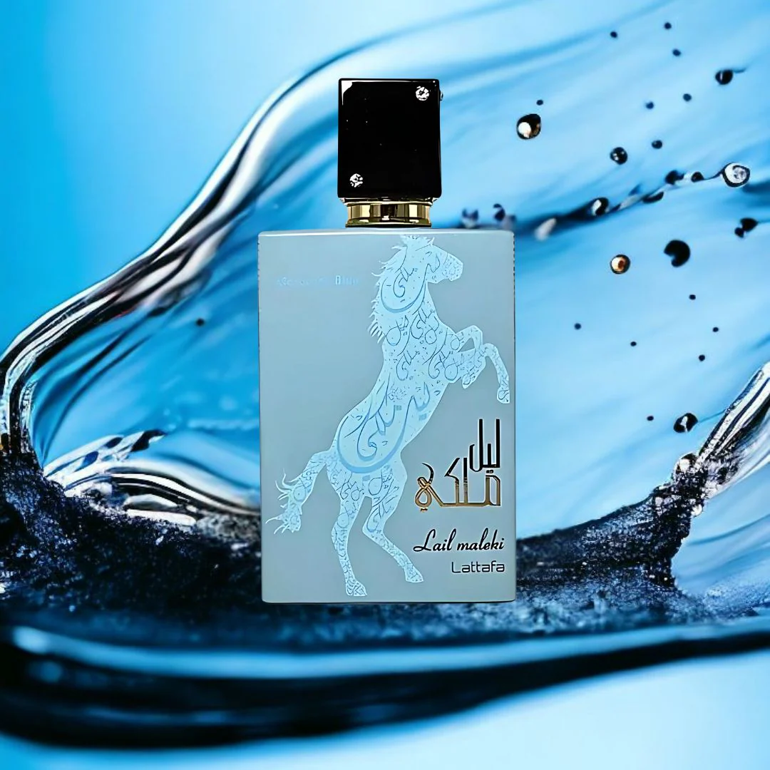 Lail Maleki Moroccan Blue EDP Spray 100ML (3.4 OZ) By Lattafa - Image 7