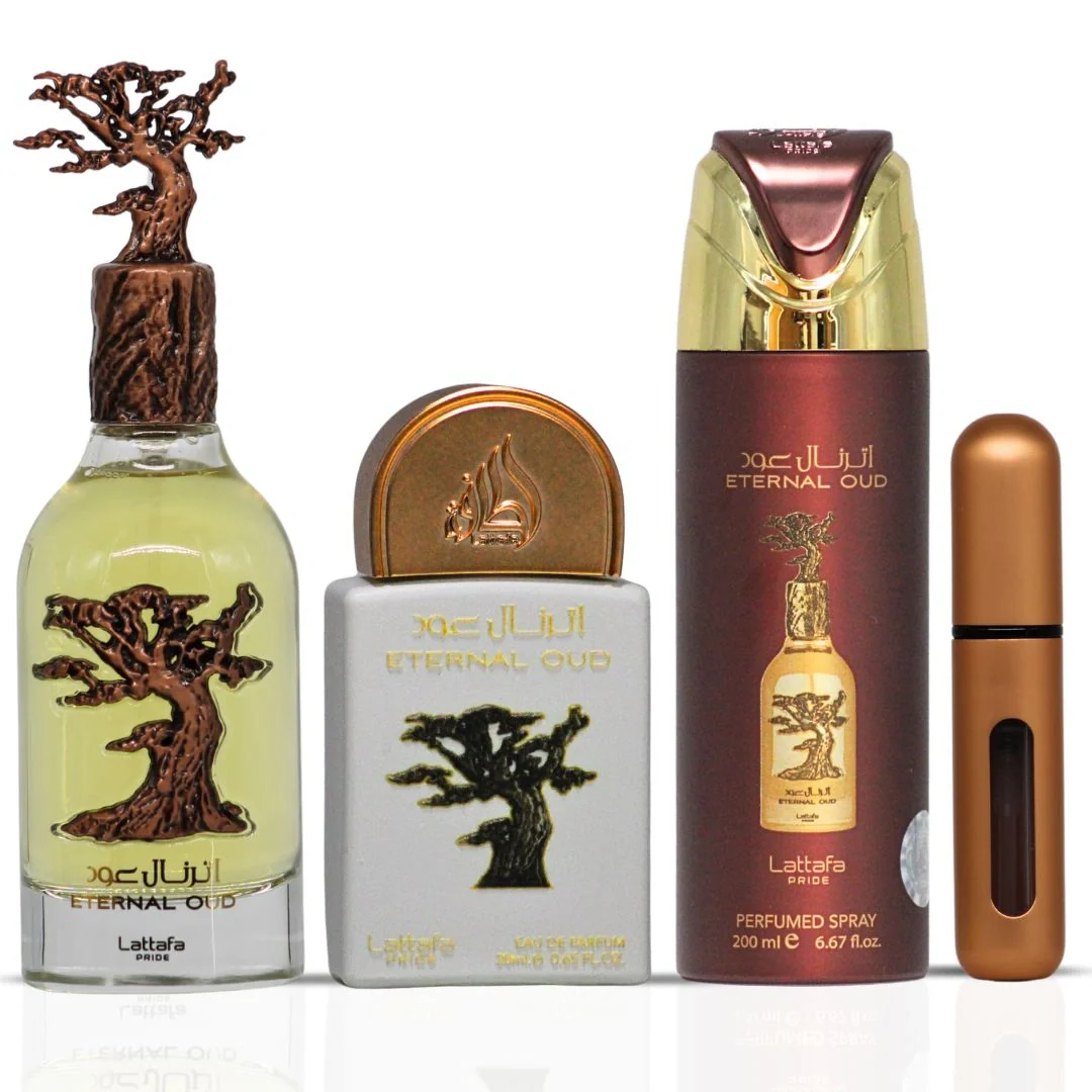 Lattafa Pride Eternal Oud 3-Piece Eau de Parfum Gift Set - Image 4