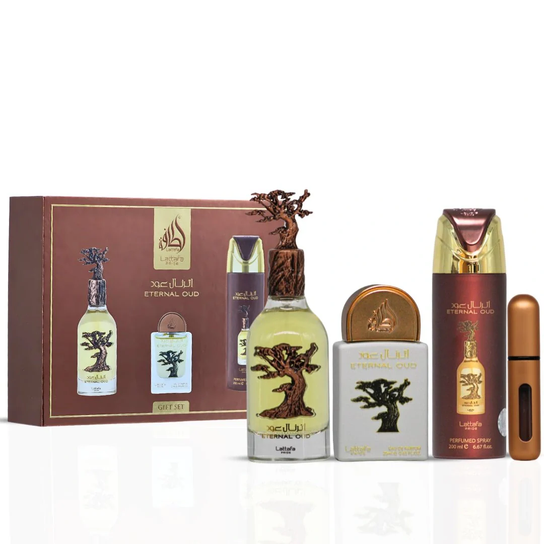 Lattafa Pride Eternal Oud 3-Piece Eau de Parfum Gift Set - Image 5