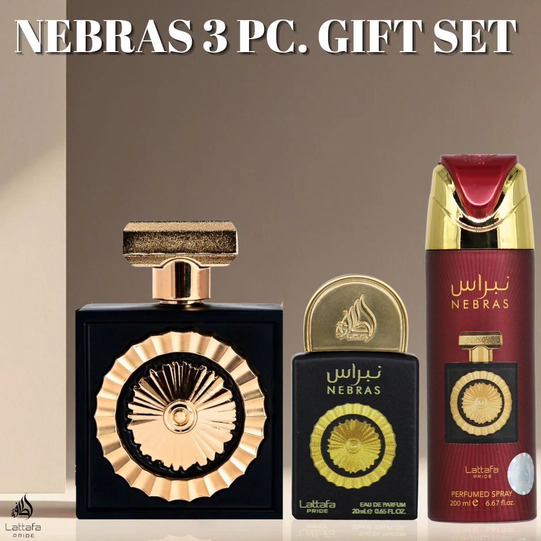 Lattafa Pride Nebras 3-Piece Eau de Parfum Gift Set - Image 6