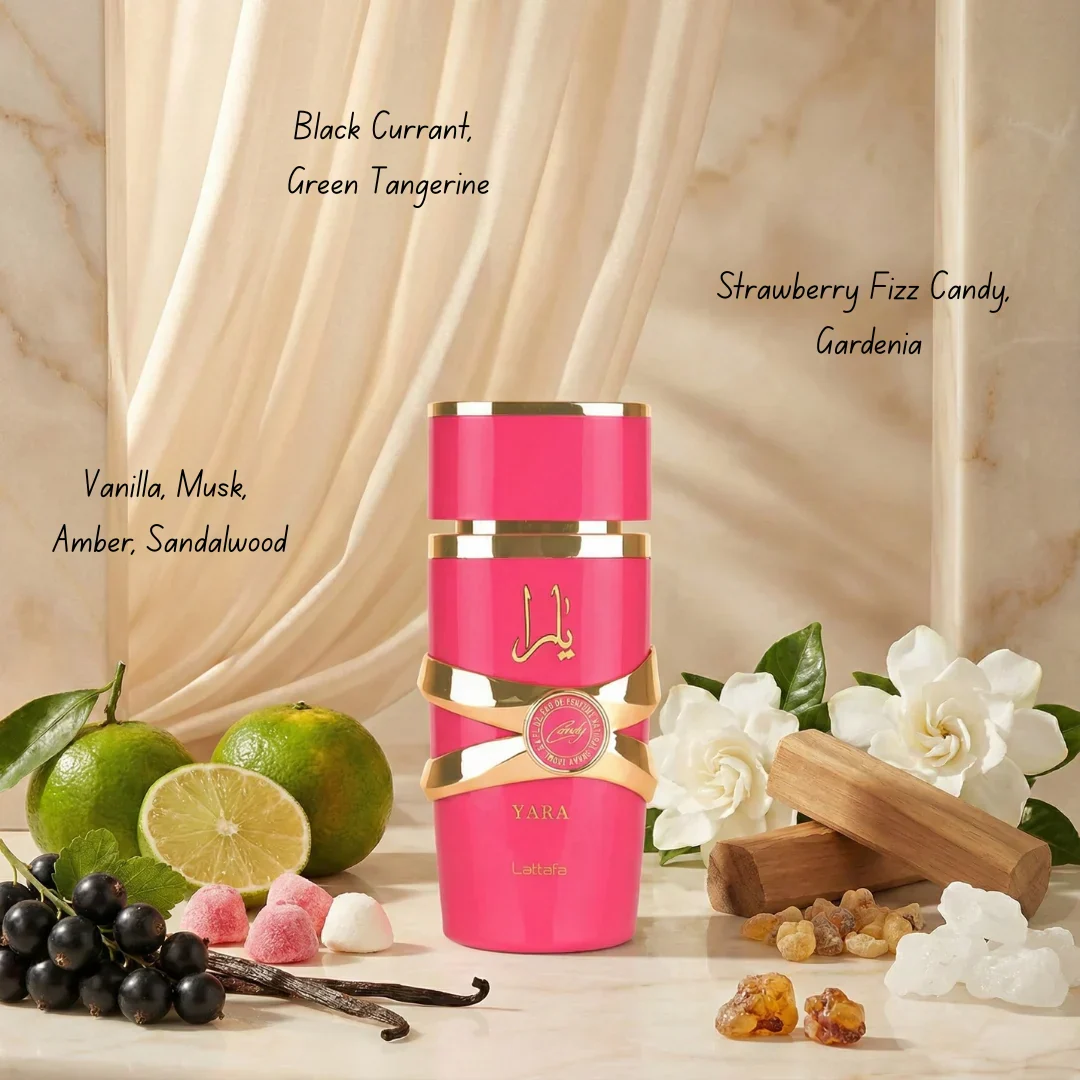 Yara Eau De Parfum Gift Set Mini Collection (4 x 5ml) by Lattafa - Image 5