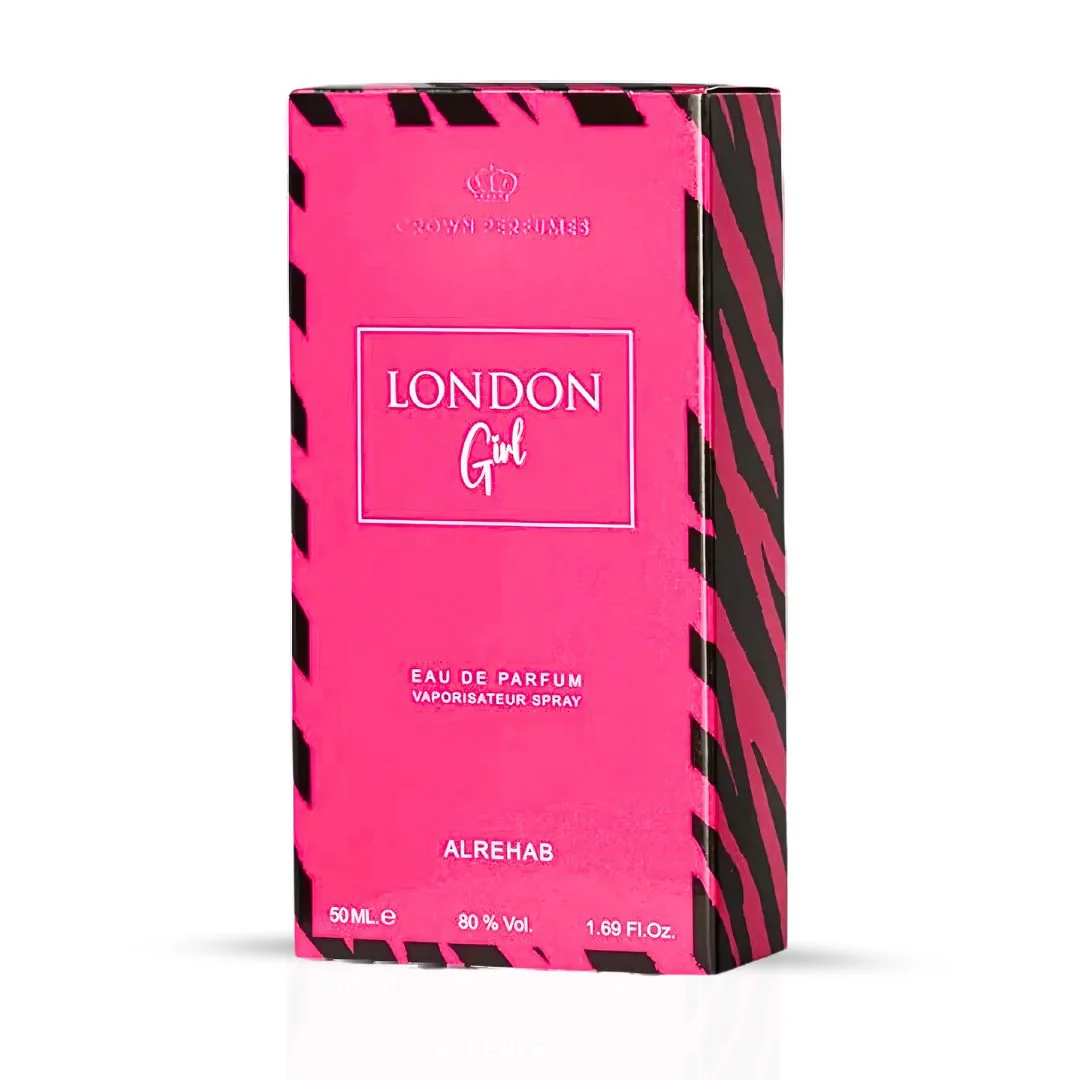 London Girl Eau De Parfum Spray 50ML (1.7 OZ) By Al Rehab | A Sweet & Sophisticated Blend Of Juicy Fruits, Delicate Florals & Vanilla. - Image 3